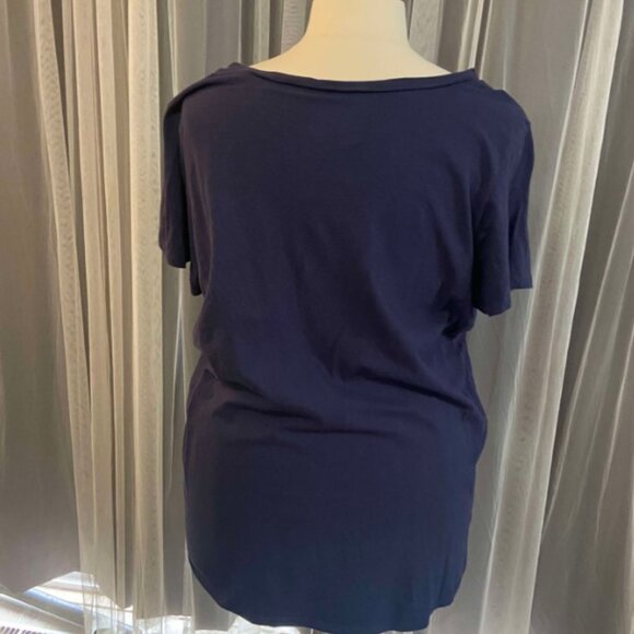 Torrid size 4 Back to the Future Navy Slim Fit Tee - Picture 9 of 9